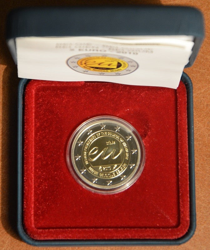 2 Euro Belgium - Belgium EU elnöksége 2010 (Proof)