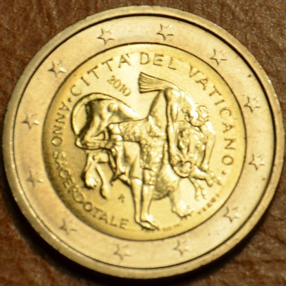 2 Euro Vatikán 2010 - A papság éve (BU)