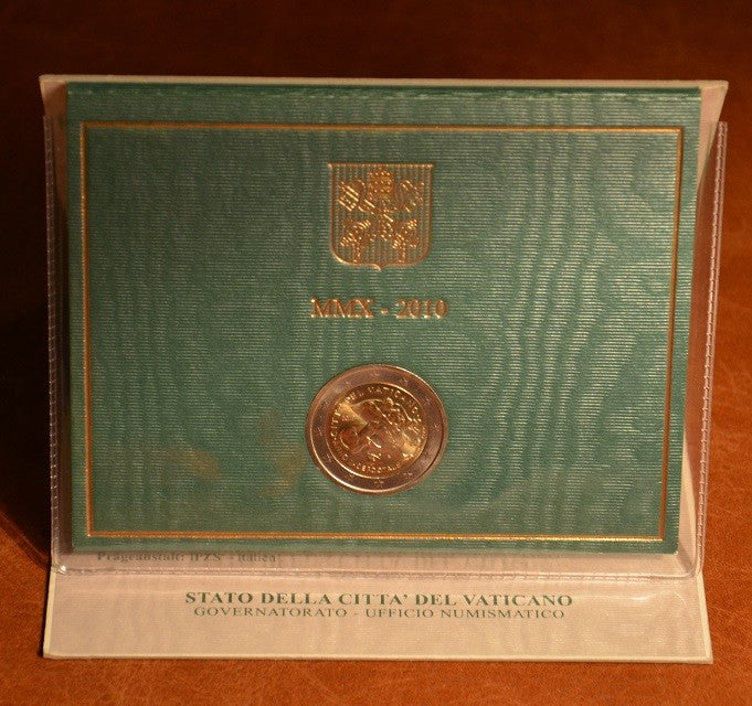 2 Euro Vatikán 2010 - A papság éve (BU)