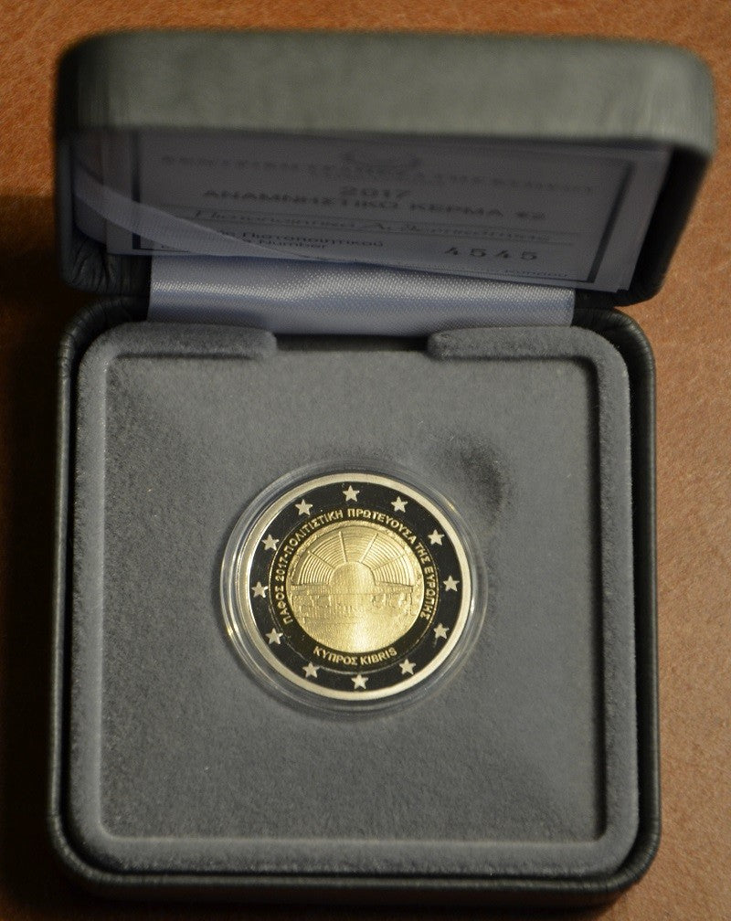 2 Euro Ciprus 2017 - Pafos (Proof)