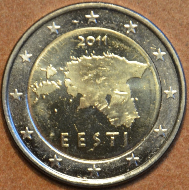2 Euro Észtország 2011 (UNC)