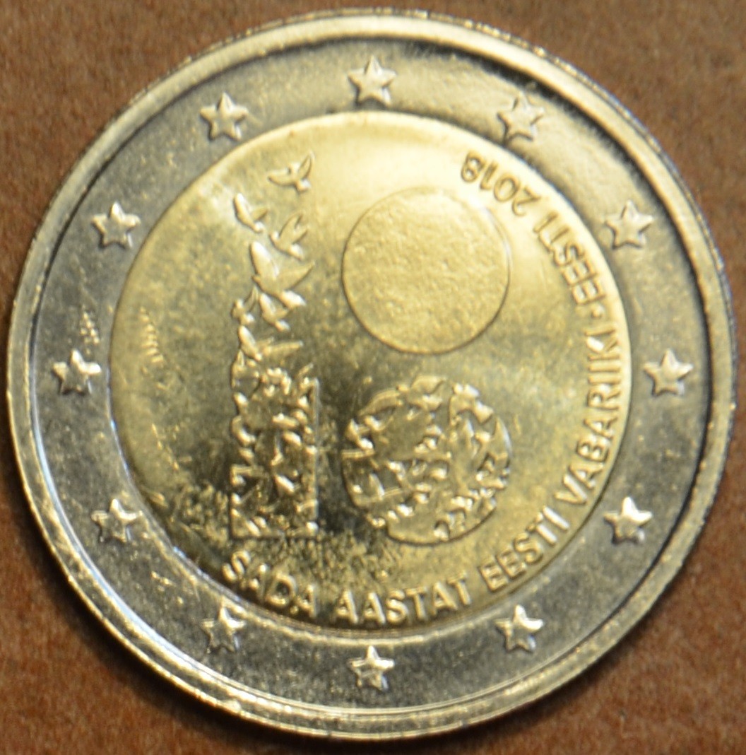 2 Euro Észtország 2018 - A függetlenség 100 éve (UNC)