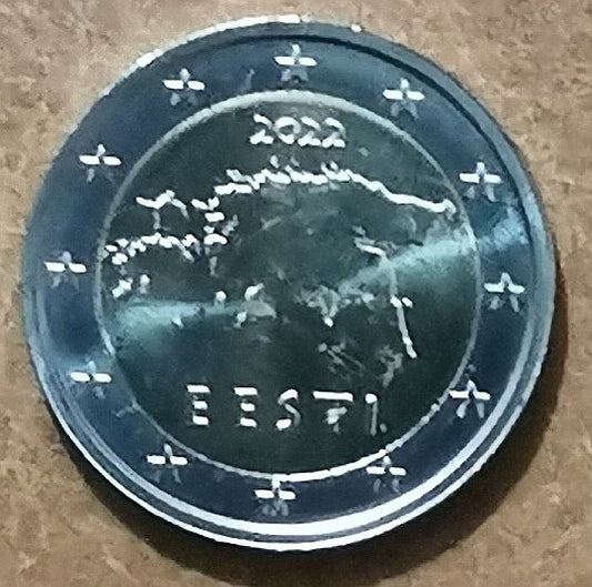 2 Euro Észtország 2022 (UNC)