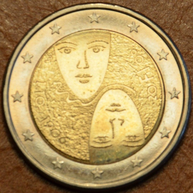2 Euro Finnország 2006 - Az általános és egyenlõ választójog bevezetésének 100. évfordulója (UNC)
