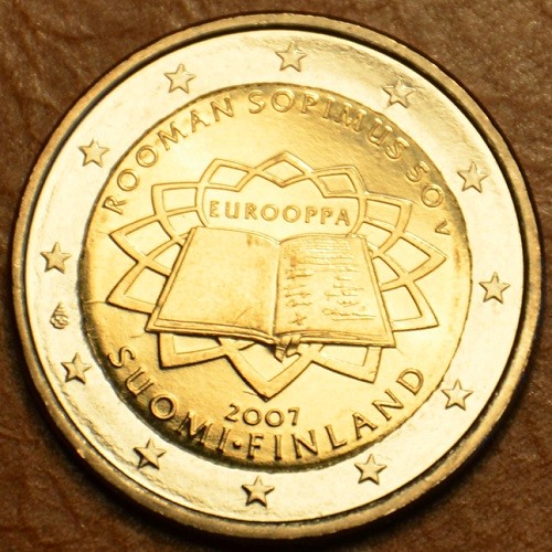 2 Euro Finnország 2007 - 50 éves a Római szerződés (UNC)