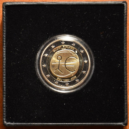 2 Euro Finnország 2009 - 10 éves az Európai Monetáris Unió (Proof)