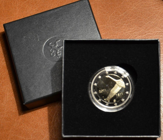 2 Euro Finnország 2011 - A finn nemzeti bank 200. évfordulója (Proof)