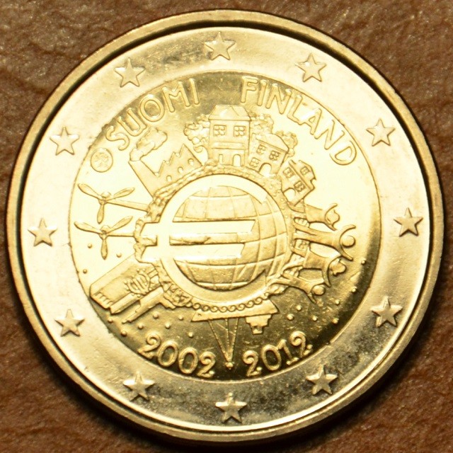 2 Euro Finnország 2012 - Az Euro 10. évfordulója (UNC)