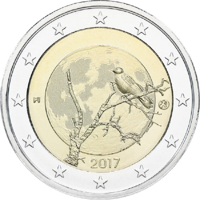 2 Euro Finnország 2017 - A finn természet (Proof)