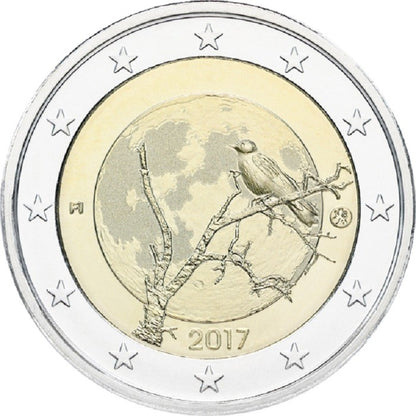 2 Euro Finnország 2017 - A finn természet (Proof)