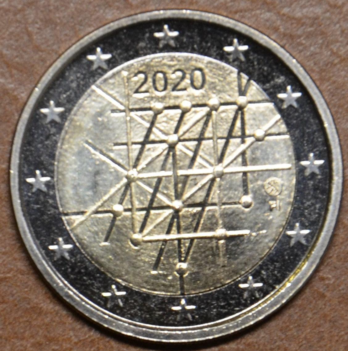 2 Euro Finnország 2020 - A turkui egyetem 100. évfordulója (UNC)
