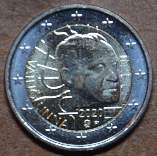2 Euro Finnország 2020 - Väinö Linna (UNC)