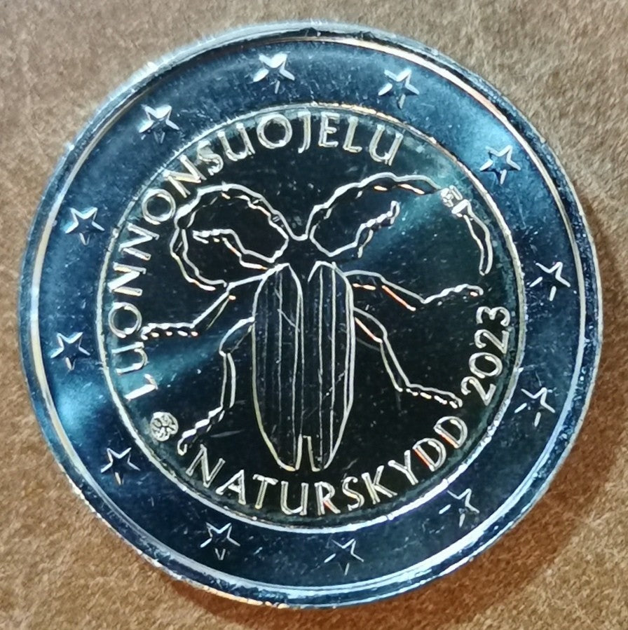 2 Euro Finnország 2023 - Az első természetvédelmi törvény (UNC)