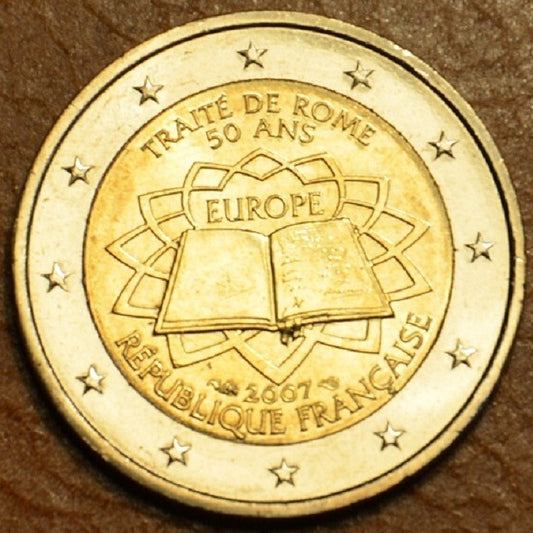 2 Euro Franciaország 2007 - 50 éves a Római szerződés (UNC)