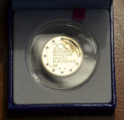 2 Euro Franciaország 2008 - Franciaország EU elnöksége (Proof)