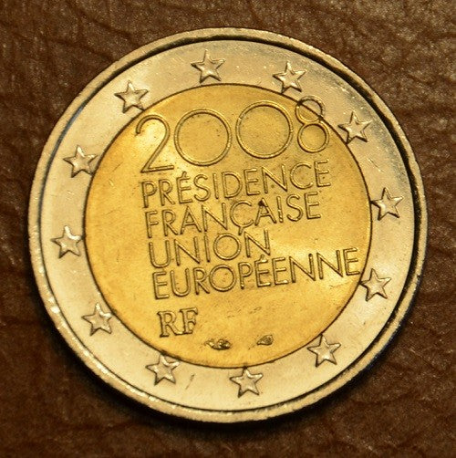 2 Euro Franciaország 2008 - Franciaország EU elnöksége (UNC)