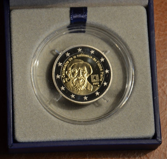 2 Euro Franciaország 2012 - Abbé Pierre születésének 100. évfordulója (Proof)