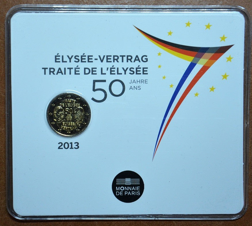 2 Euro Franciaország 2013 - Elyseé Szerzõdés 50. évfordulója (BU)