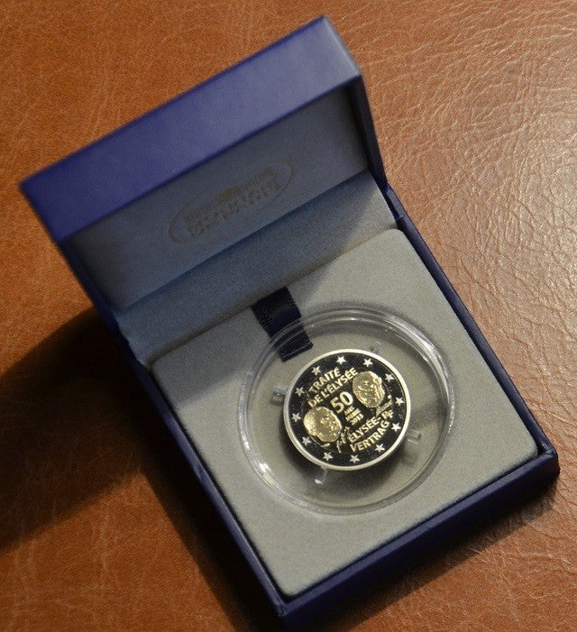 2 Euro Franciaország 2013 - Elyseé Szerzõdés 50. évfordulója (Proof)