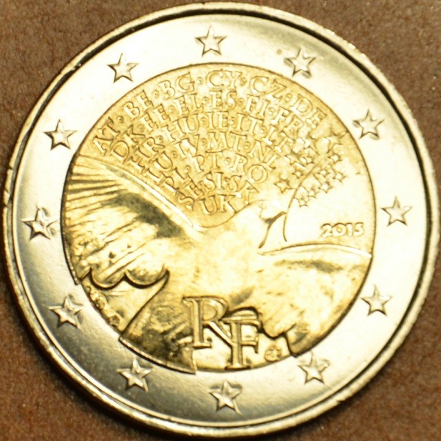 2 Euro Franciaország 2015 - Béke Európában (UNC)