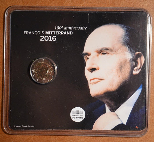 2 Euro Franciaország 2016 - Francois Mitterrand (BU kártya)