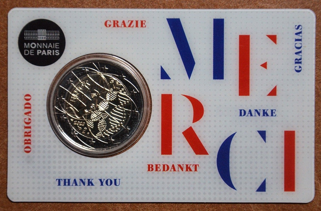 2 Euro Franciaország 2020 - Orvosi kutatás: Merci (UNC)