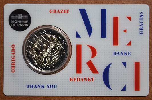 2 Euro Franciaország 2020 - Orvosi kutatás: Merci (UNC)