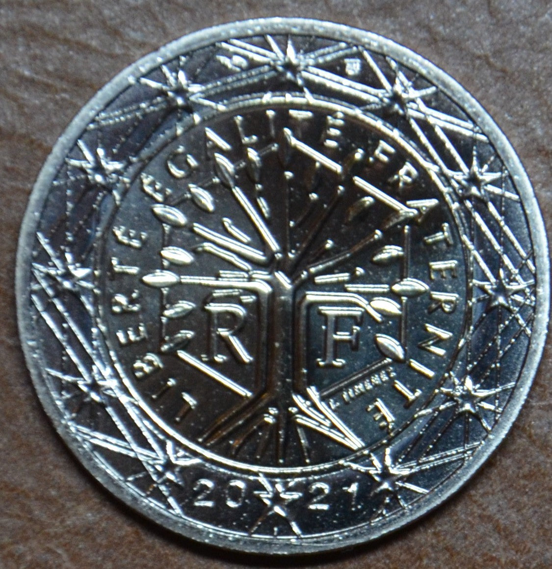 2 Euro Franciaország 2021 (UNC)