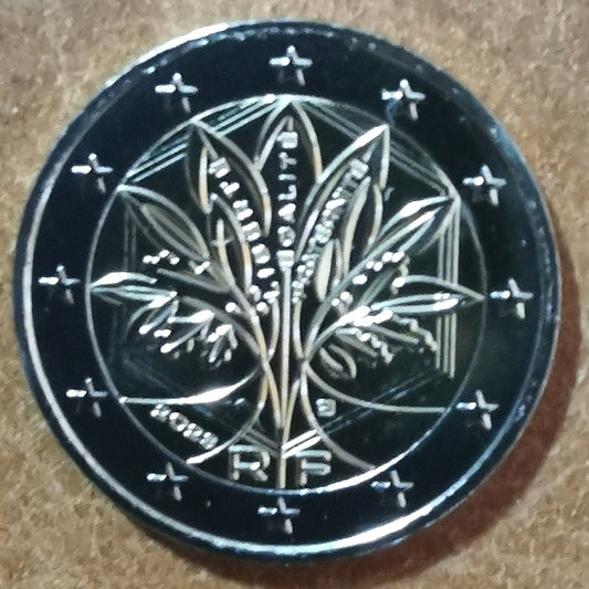 2 Euro Franciaország 2023 új design (UNC)