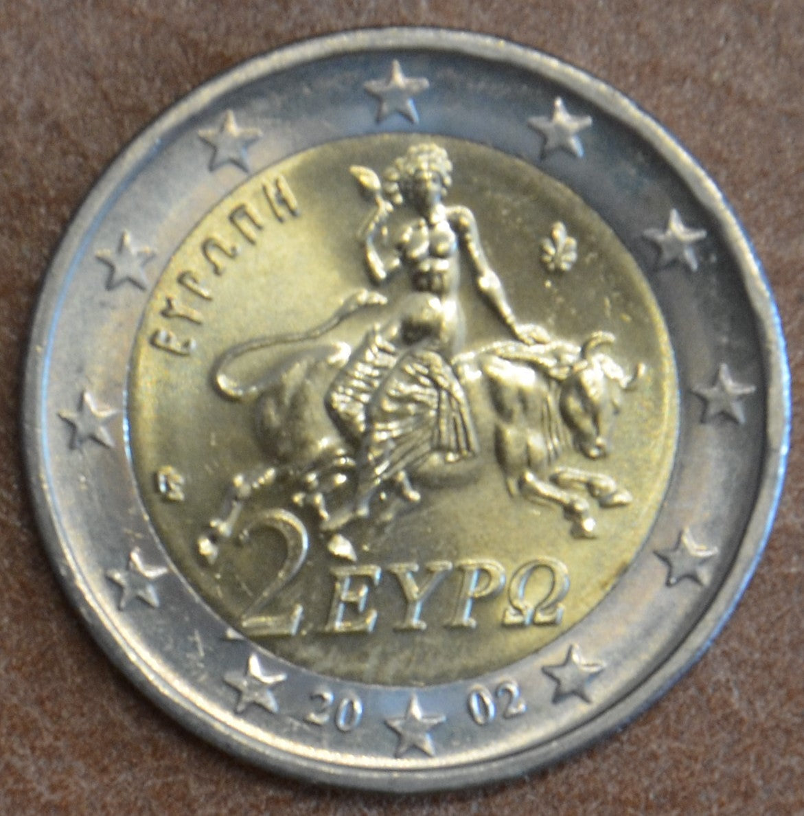 2 Euro Görögország 2002 (UNC)