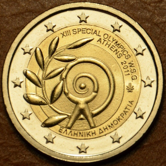 2 Euro Görögország 2011 - Speciális nyári olimpiai játékok Athénban (UNC)