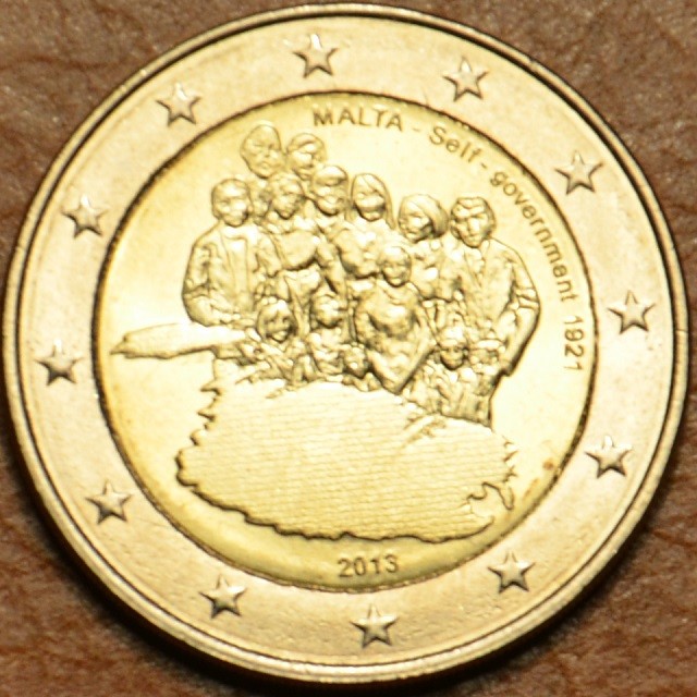 2 Euro Málta 2013 - Málta történelme: saját kormány 1921óta (UNC)