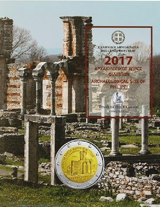 2 Euro Görögország 2017 - Philippi (BU kártya)