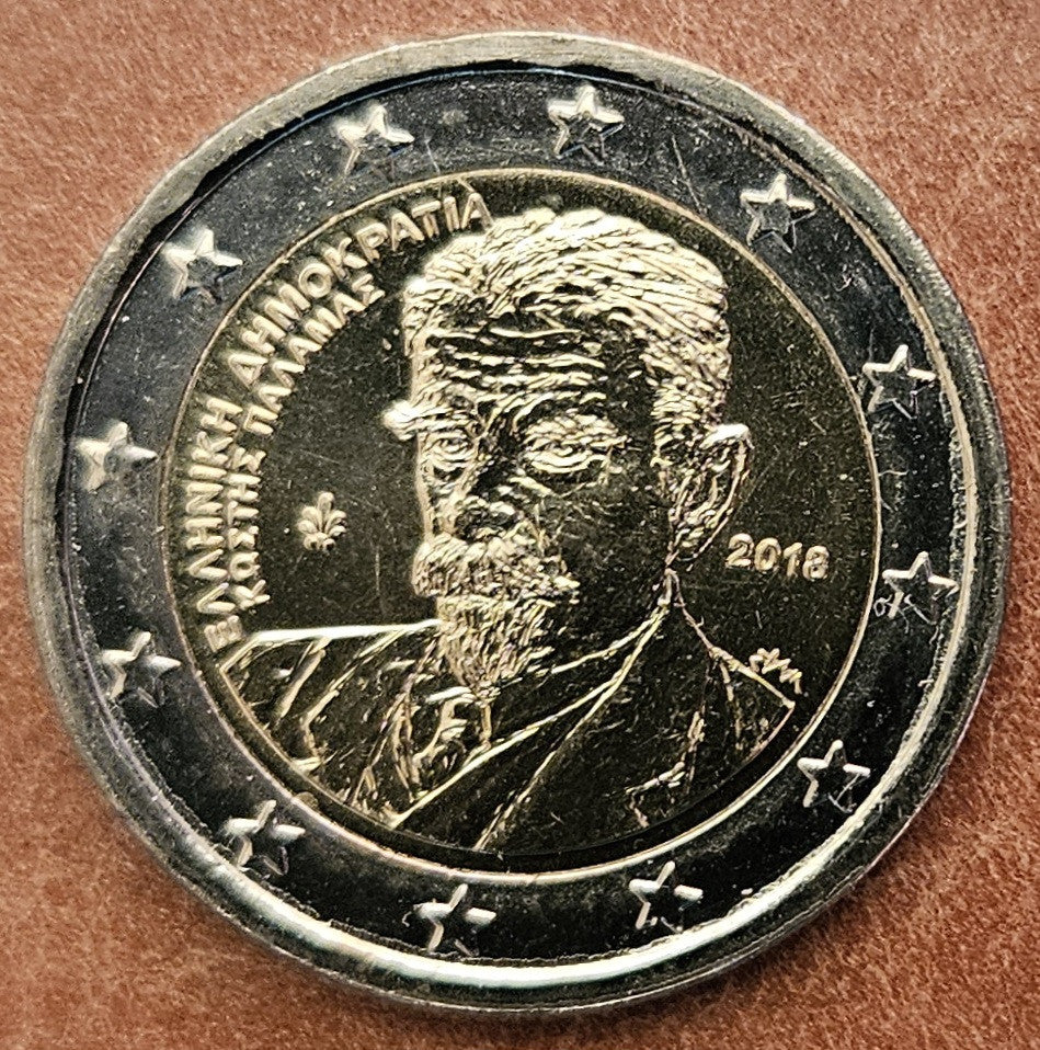 2 Euro Görögország 2018 - Kostis Palamas (UNC)