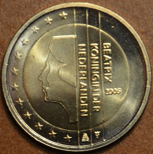 2 Euro Hollandia 2005 - Beatrix királynő (UNC)