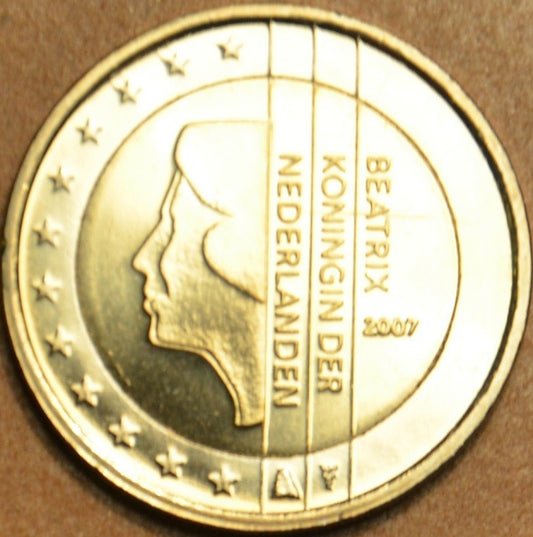2 Euro Hollandia 2007 - Beatrix királynő (UNC)