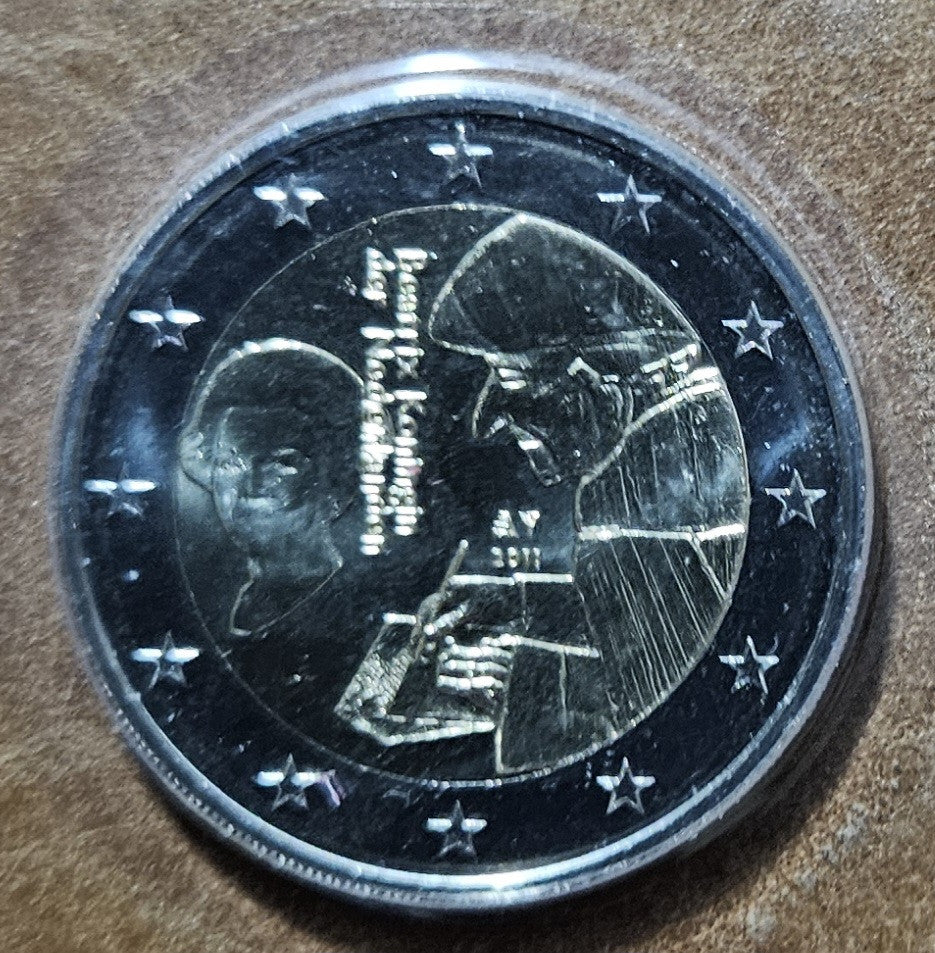 2 Euro Hollandia 2011 - Erasmus híres könyve megjelenésének 500. évfordulója (BU)