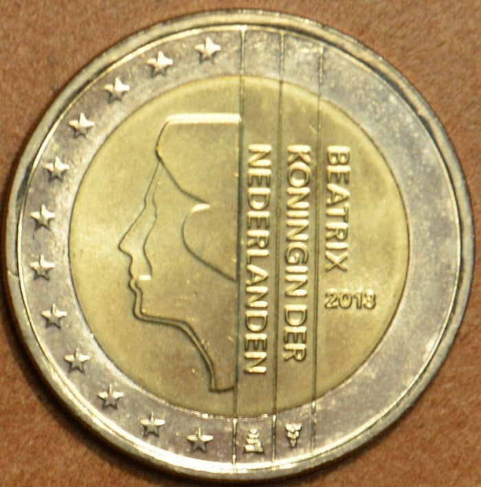 2 Euro Hollandia 2013 - Beatrix királynő (UNC)
