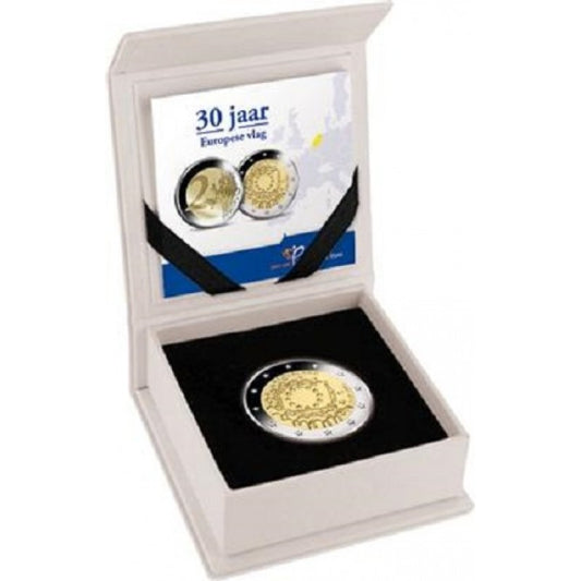 2 Euro Hollandia 2015 - Az európai lobogó 30 éve (Proof)