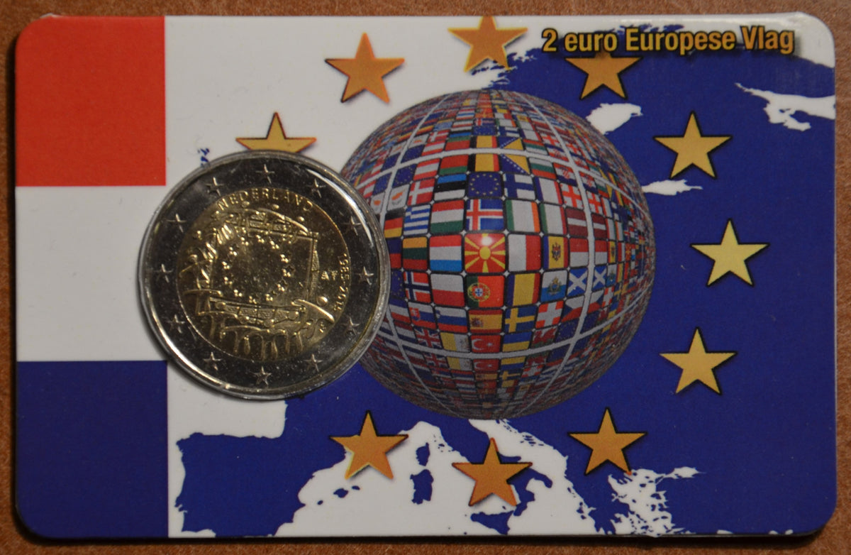 2 Euro Hollandia 2015 - Az európai lobogó 30 éve (UNC)
