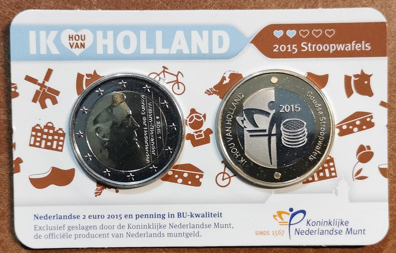 2 Euro Hollandia 2015 - Holland coin fair (BU)
