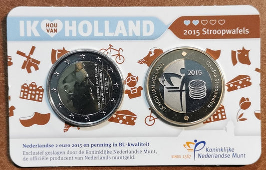 2 Euro Hollandia 2015 - Holland coin fair (BU)