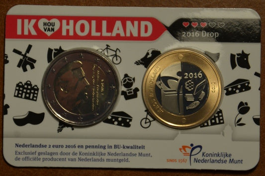 2 Euro Hollandia 2016 - Holland coin fair (BU)
