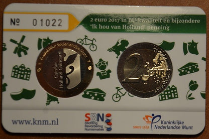2 Euro Hollandia 2017 - Holland coin fair (BU)