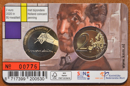 2 Euro Hollandia 2020 - Holland coin fair (BU)