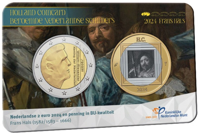2 Euro Hollandia 2024 - Holland coin fair - Frans Hals (BU)