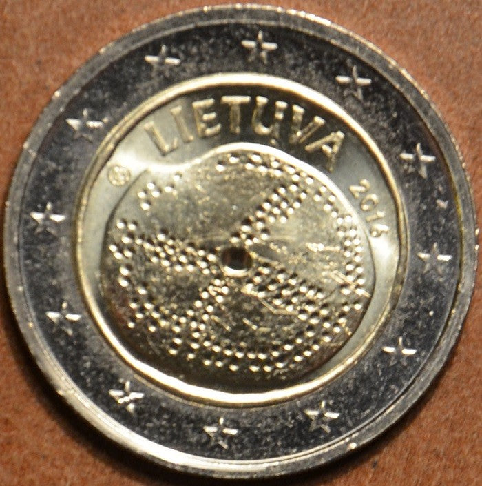 2 Euro Litvánia 2016 - A balti kultúra (UNC)