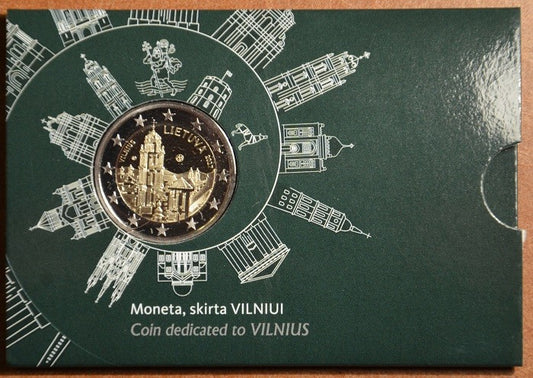 2 Euro Litvánia 2017 - Vilnius (BU kártya)