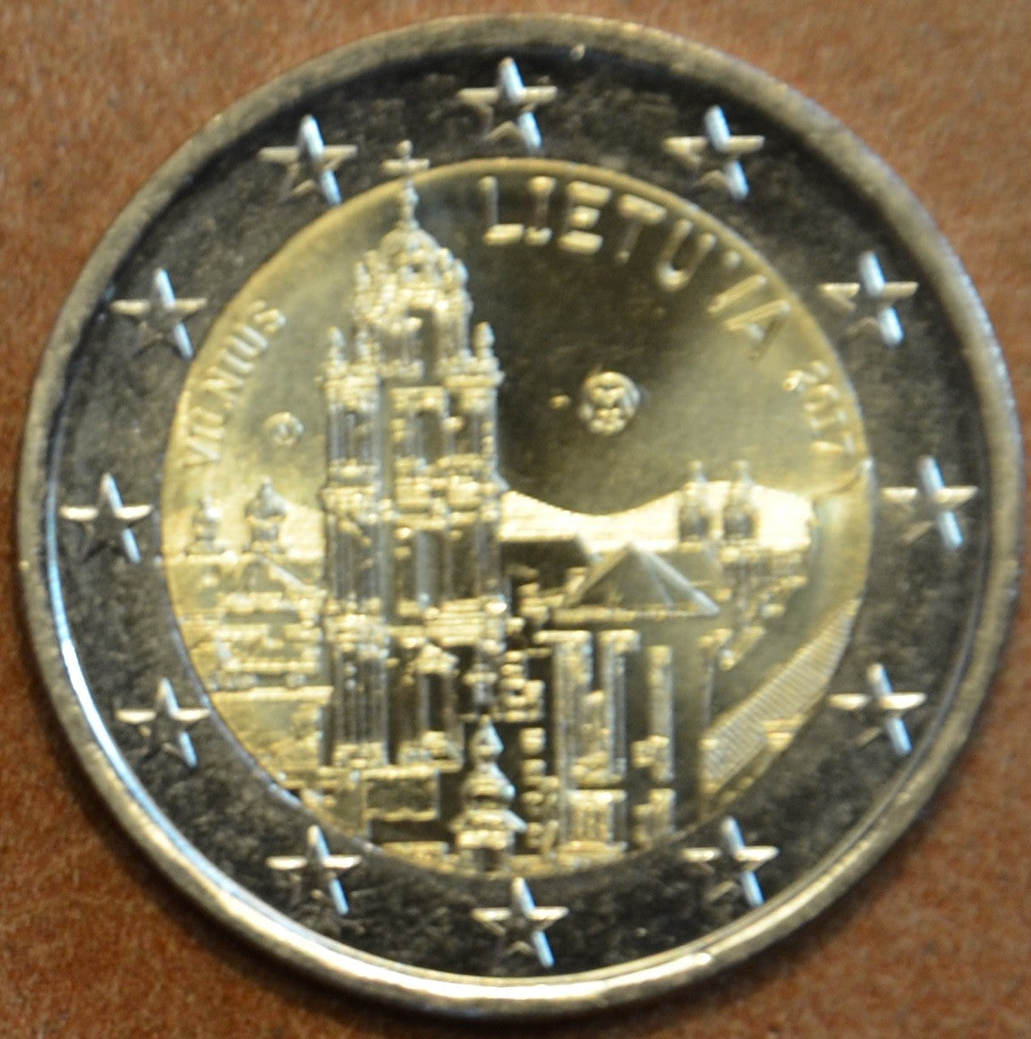 2 Euro Litvánia 2017 - Vilnius (UNC)