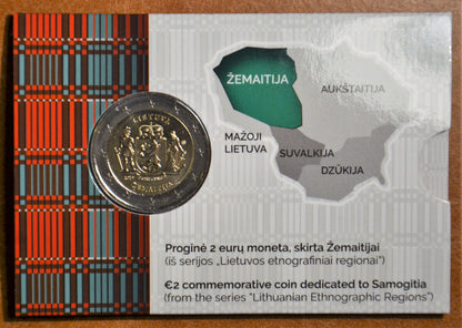 2 Euro Litvánia 2018 - ZEMAITIJA (BU)